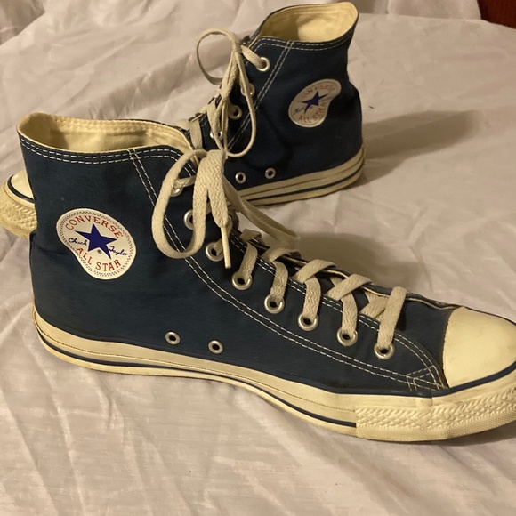 Converse All Star Men's Hightops Blue Size 11